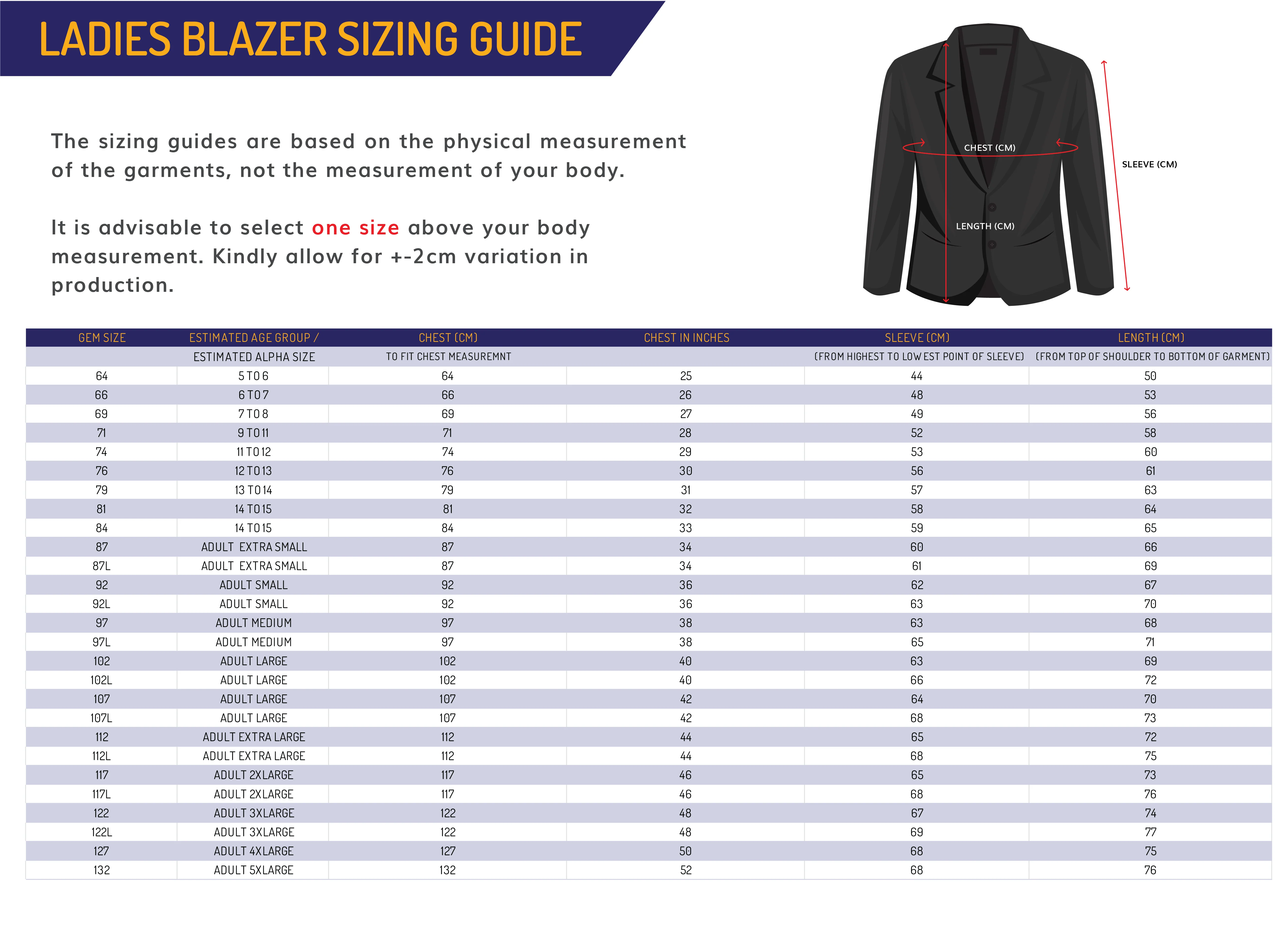 Ladies Plain Blazer - Black - Image 4