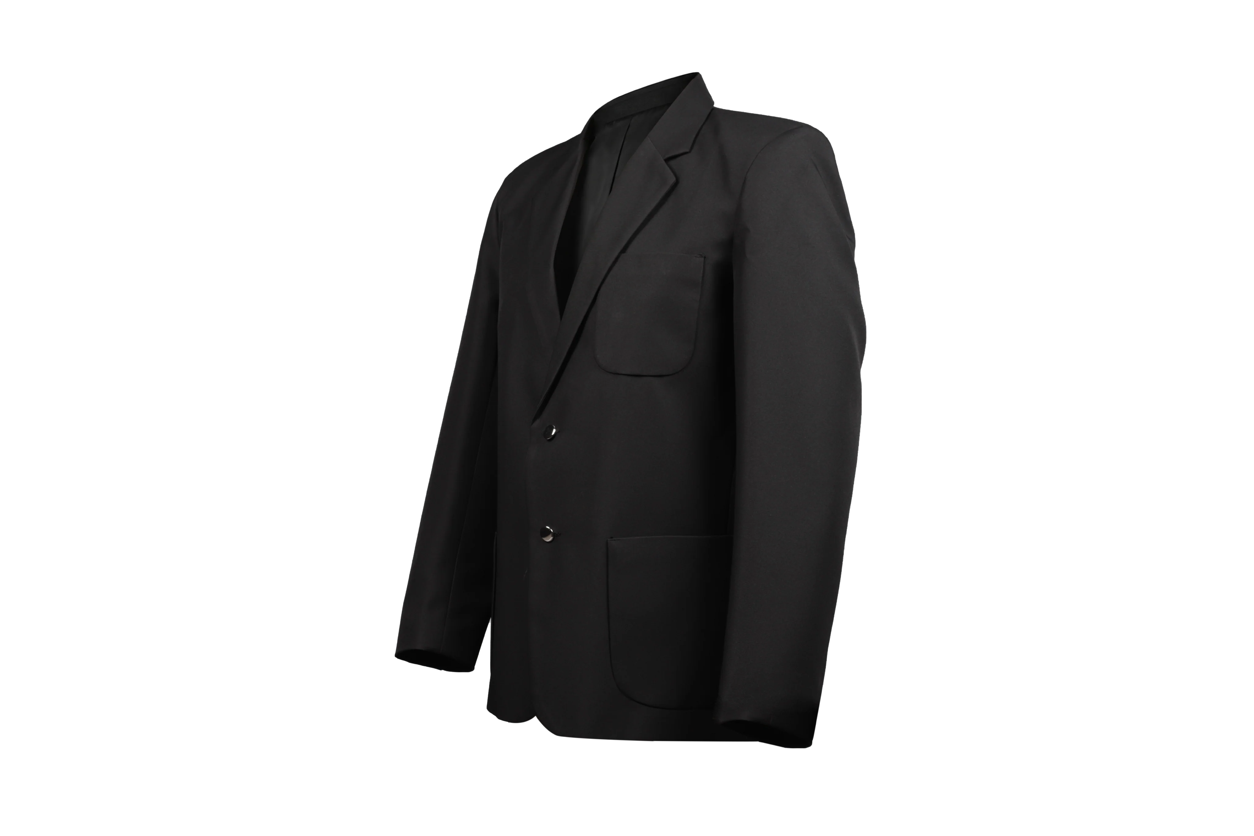 Gents Plain Blazer - Black - Image 3